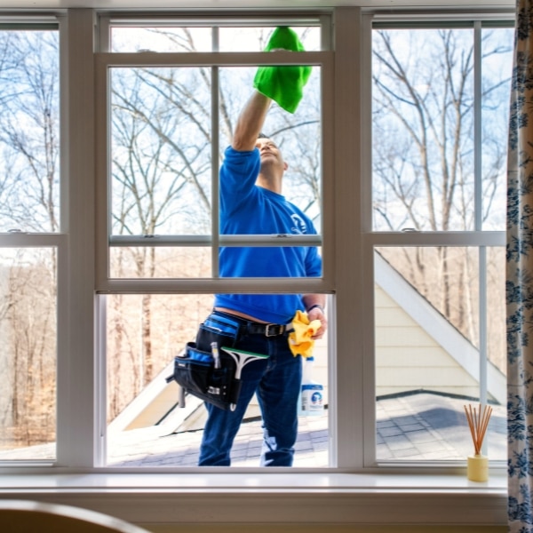 Our window cleaning services are perfect for any size home